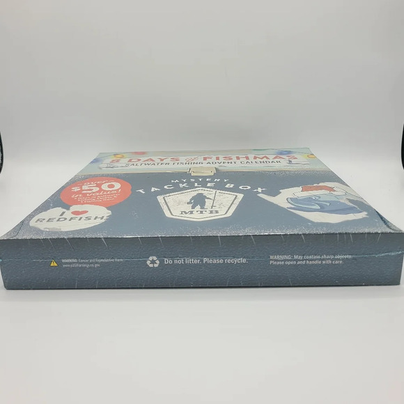 Catch Co. 8 Days of Fishmas Saltwater Fishing Advent Calendar Mystery Tackle Box - Picture 5 of 8